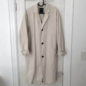 Pas de Calais Japanese Cotton Canvas Trenchcoat